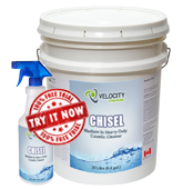 chisel medium heavy duty caustic cleaner chemical cleaning solution