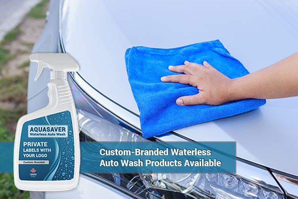 VELOCITY - AQUASAVER: Spray-On Waterless Auto Wash |  Custom-Branding, Private Label