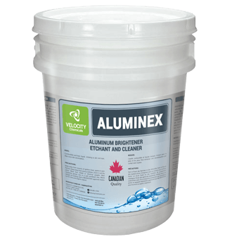 VELOCITY - ALUMINEX: Aluminum Brightener, Etchant and Cleaner | Food Processing Chemical Cleaning Solutions